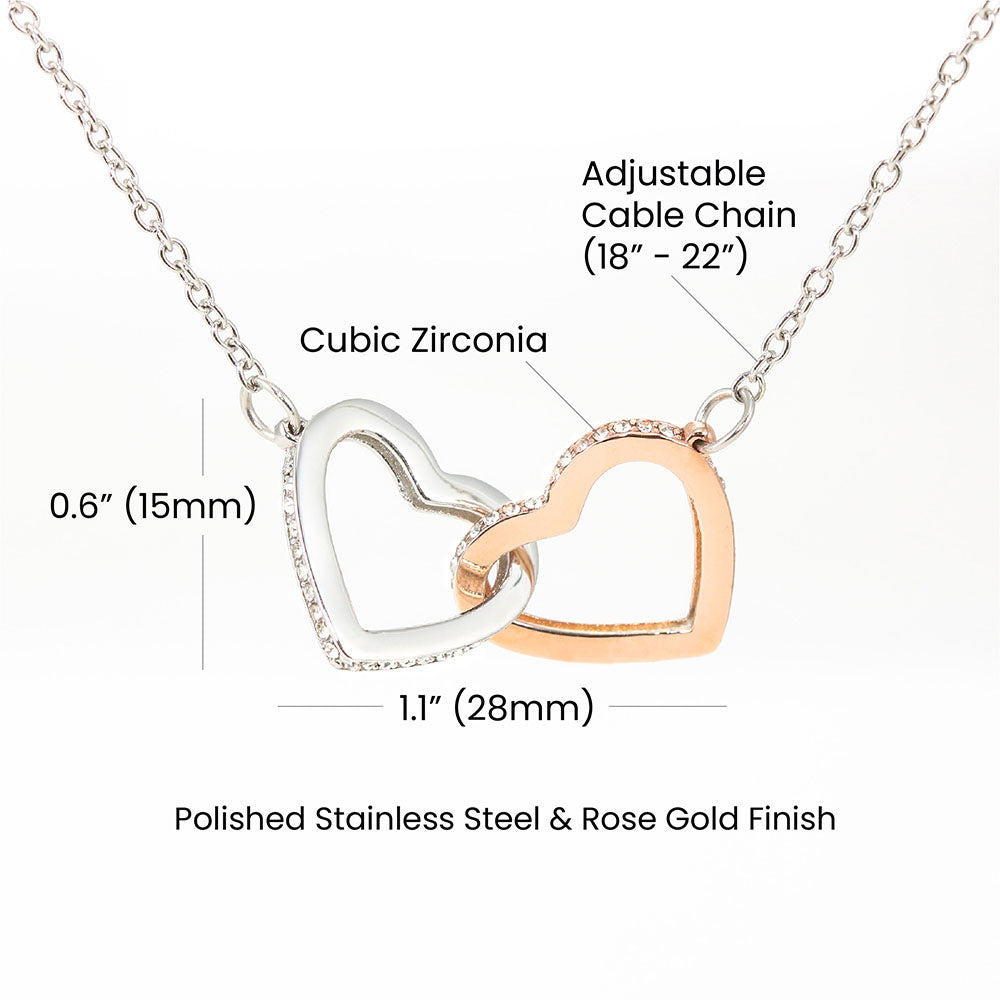Two Hearts, One Love Necklace