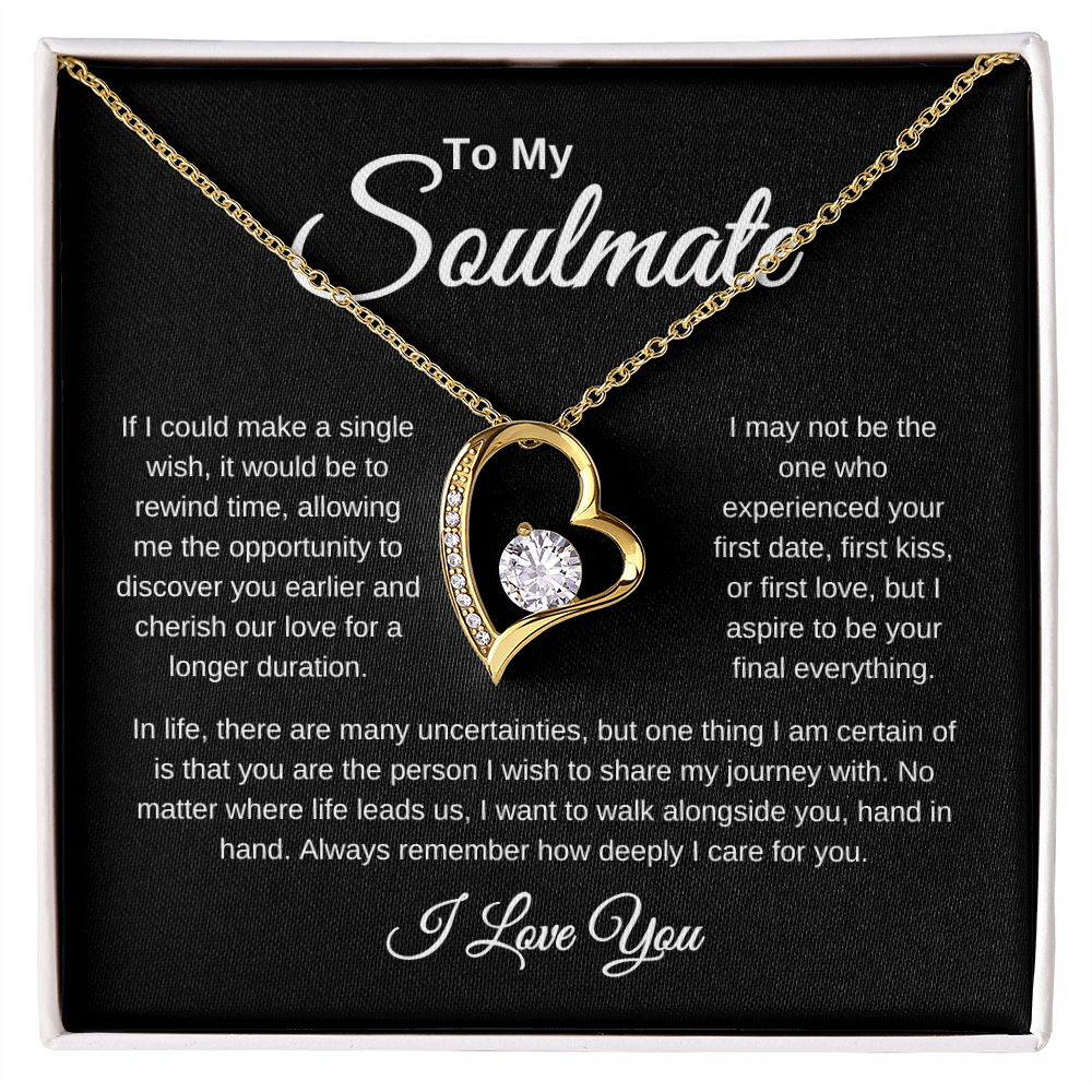 To My Soulmate Black